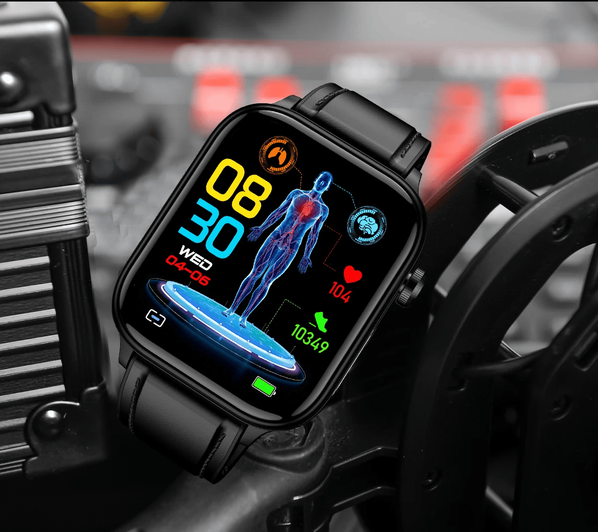 AI Bluetooth Medical Diagnosis Smartwatch. NEW 2024!